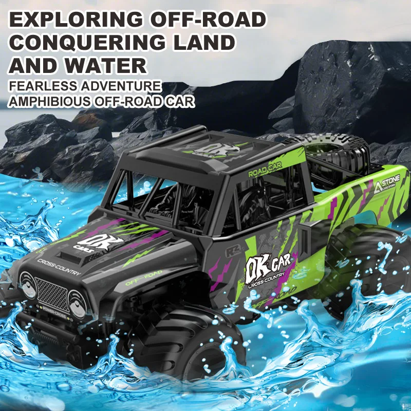 JJRC Q191 Amphibious RC Car 1:12 4WD 2.4 GHz Waterproof Rock Crawler Off-Road Truck RTR Rechargeable Kids Gift Toy
JJRC Q191 Amphibious RC Car 1:12 4WD 2.4 GHz Waterproof Rock Crawler Off-Road Truck RTR Rechargeable Kids Gift Toy
