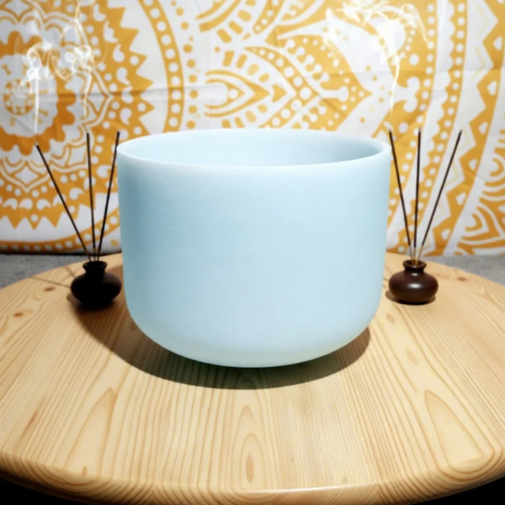 Frosted Crystal Sound Healing Bowl Chakra Tone 528Hz Low Price Quartz Instruments Sound Therapy Other Quartz Product
Frosted Crystal Sound Healing Bowl Chakra Tone 528Hz Low Price Quartz Instruments Sound Therapy Other Quartz Product