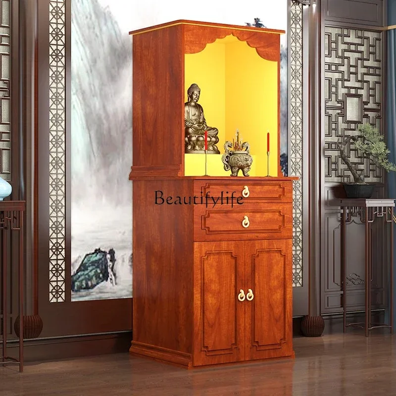 ld14 Altar New Chinese Style Altar Contribution Clothes Closet God of Wealth Worship Table
ld14 Altar New Chinese Style Altar Contribution Clothes Closet God of Wealth Worship Table