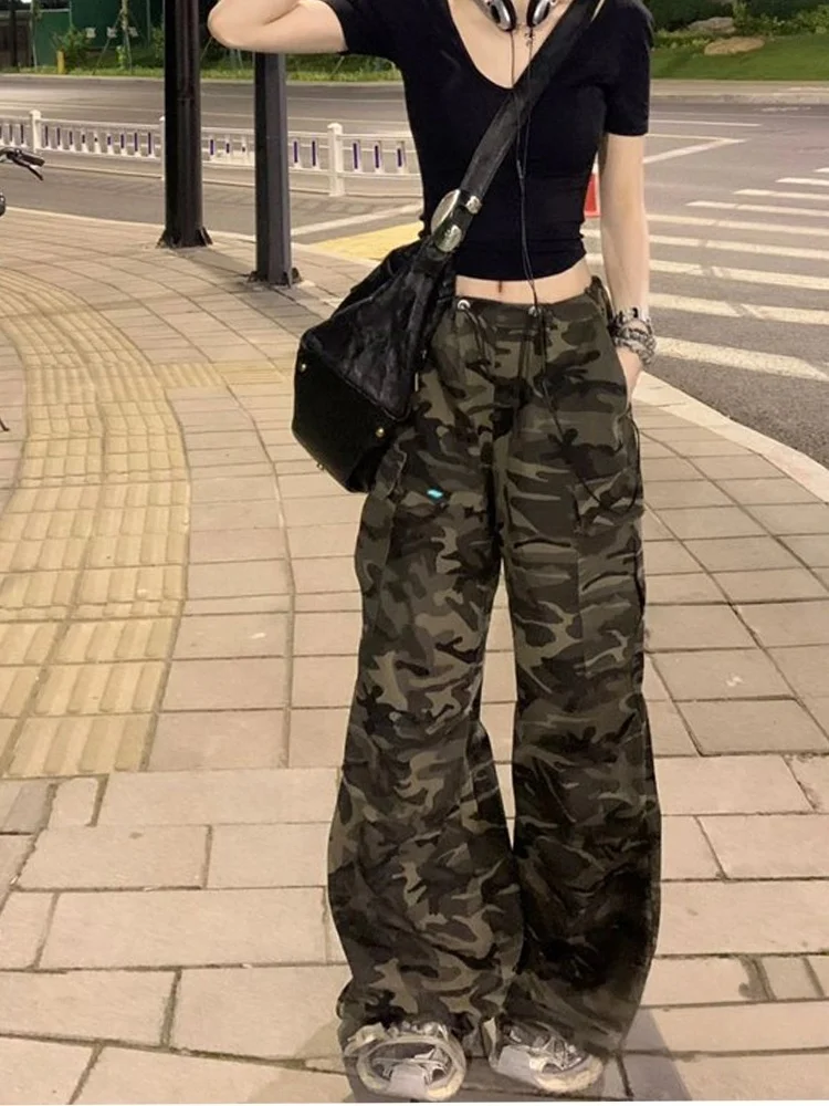 plus Size Camouflage Workwear Jeans Women Loose High Waist Wide Leg Pants Pear ape Body pe Spring Faion Casual Sle
plus Size Camouflage Workwear Jeans Women Loose High Waist Wide Leg Pants Pear ape Body pe Spring Faion Casual Sle