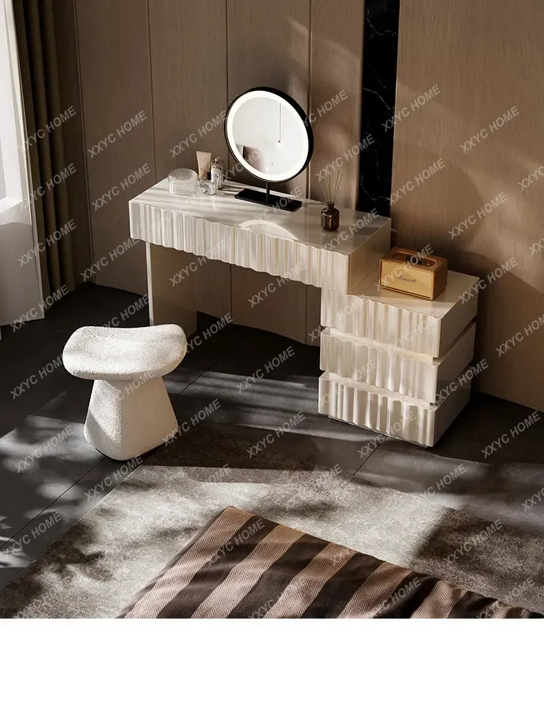 Compact Decoration Vanity Desk Mirror Drawers Modern Corner Dressing Table Bedroom
Compact Decoration Vanity Desk Mirror Drawers Modern Corner Dressing Table Bedroom