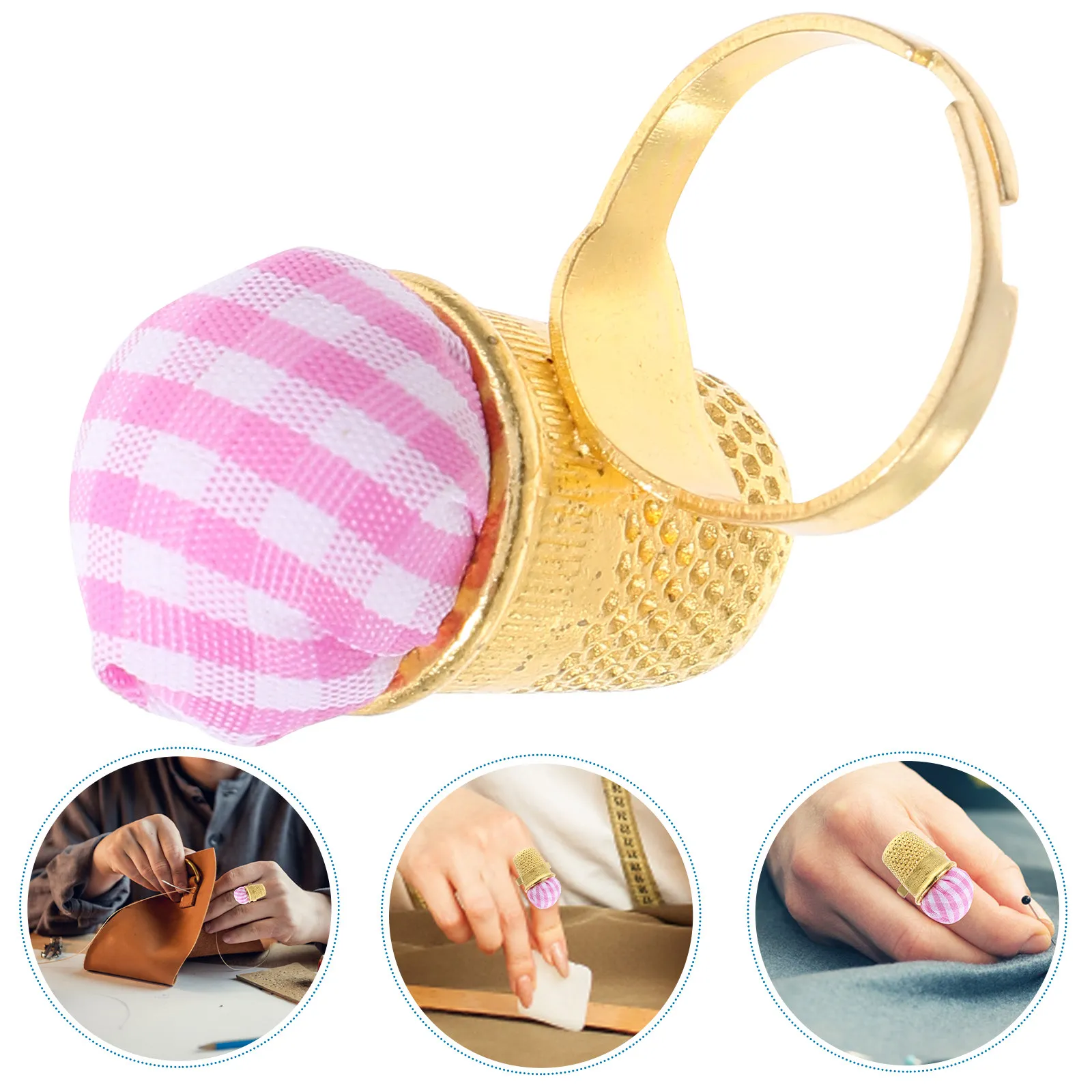 Pin Cushion For Sewing Portable Finger Ring Design Reusable Needle Holder Compact Household Sewing Tool Durable Fabric Metal
Pin Cushion For Sewing Portable Finger Ring Design Reusable Needle Holder Compact Household Sewing Tool Durable Fabric Metal