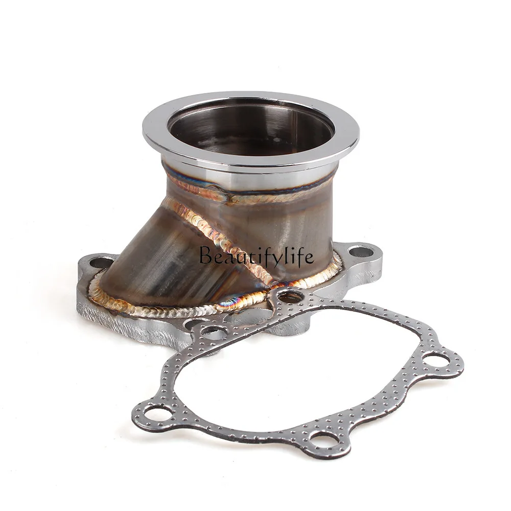 *Car modification 2.5 inch turbocharger 5 hole flange base 63mm with gasket for T25T28
*Car modification 2.5 inch turbocharger 5 hole flange base 63mm with gasket for T25T28
