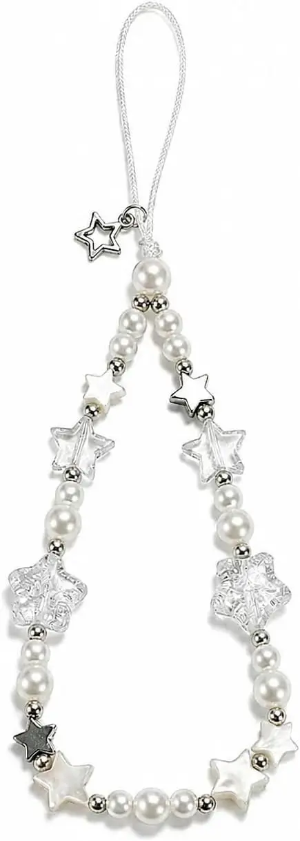Beaded Phone Charm Strap Cute Wrist Lanyard for Cases Aesthetic Accessory for Women Girls Universal Chain for Bags
Beaded Phone Charm Strap Cute Wrist Lanyard for Cases Aesthetic Accessory for Women Girls Universal Chain for Bags
