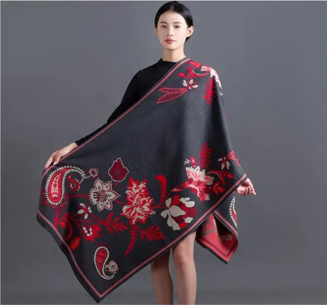 Hot Fashion Scarf Thickening Wrap Scarf Cashmere Womens Warm Scarves Soft Scarf Shawl Multipurpose Blanket Face Scarf
Hot Fashion Scarf Thickening Wrap Scarf Cashmere Womens Warm Scarves Soft Scarf Shawl Multipurpose Blanket Face Scarf
