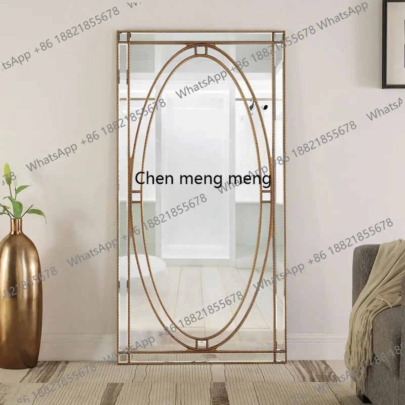 R Luxury, full body, European-style full-length mirror, living room wall hanging floor, creative home decoration mirror
R Luxury, full body, European-style full-length mirror, living room wall hanging floor, creative home decoration mirror