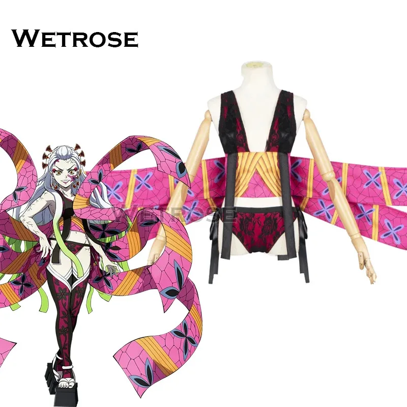 【Wetrose】In Stock Daki Ume Cosplay Costume Kimetsu no Yaiba Anime Hot Female Halloween Full Set Wig
【Wetrose】In Stock Daki Ume Cosplay Costume Kimetsu no Yaiba Anime Hot Female Halloween Full Set Wig