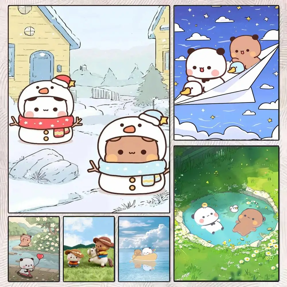 Cartoon Cute Dudu Bubu Poster HD Art Mural Wallart Poster Waterproof Vintage Print Decor for Home Decoration DIY Durable
Cartoon Cute Dudu Bubu Poster HD Art Mural Wallart Poster Waterproof Vintage Print Decor for Home Decoration DIY Durable