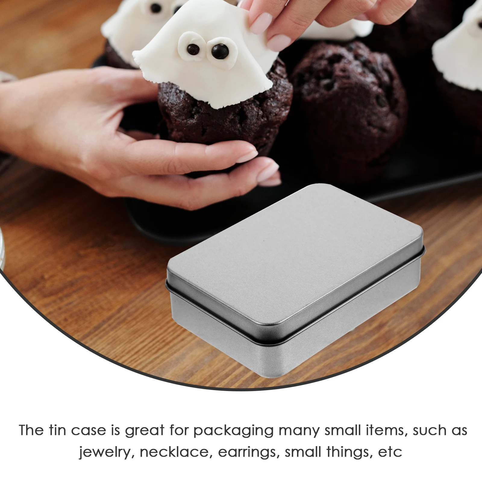 5pcs Tinplate Boxes Containers Small Cans C y Clothing Gift Storage Sealed Gift Cases Lid Durable Packaging Cases
5pcs Tinplate Boxes Containers Small Cans C y Clothing Gift Storage Sealed Gift Cases Lid Durable Packaging Cases