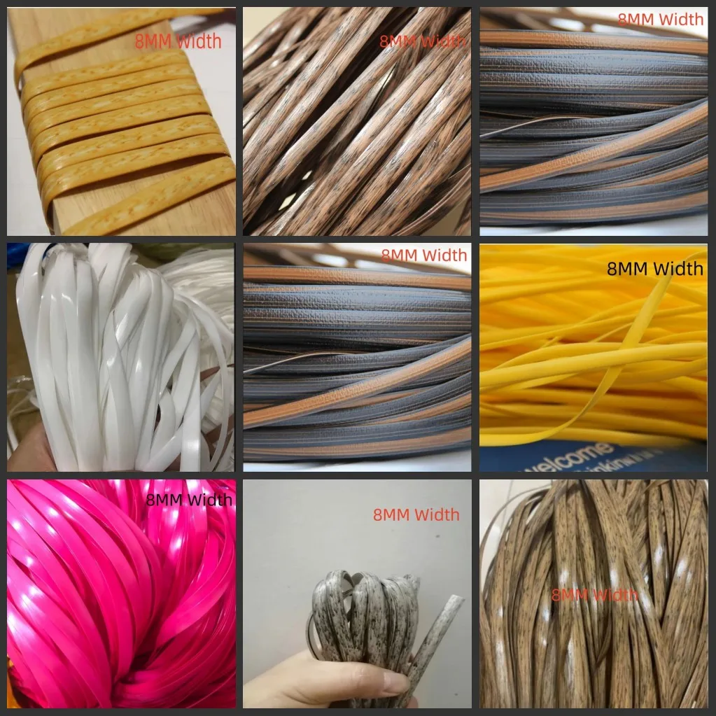 8MM Wide PE Gradient Flat Synthetic Rattan Material Roll Handmade Weaving Rope Repair Furniture Bed Sofa Chair Table Basket
8MM Wide PE Gradient Flat Synthetic Rattan Material Roll Handmade Weaving Rope Repair Furniture Bed Sofa Chair Table Basket