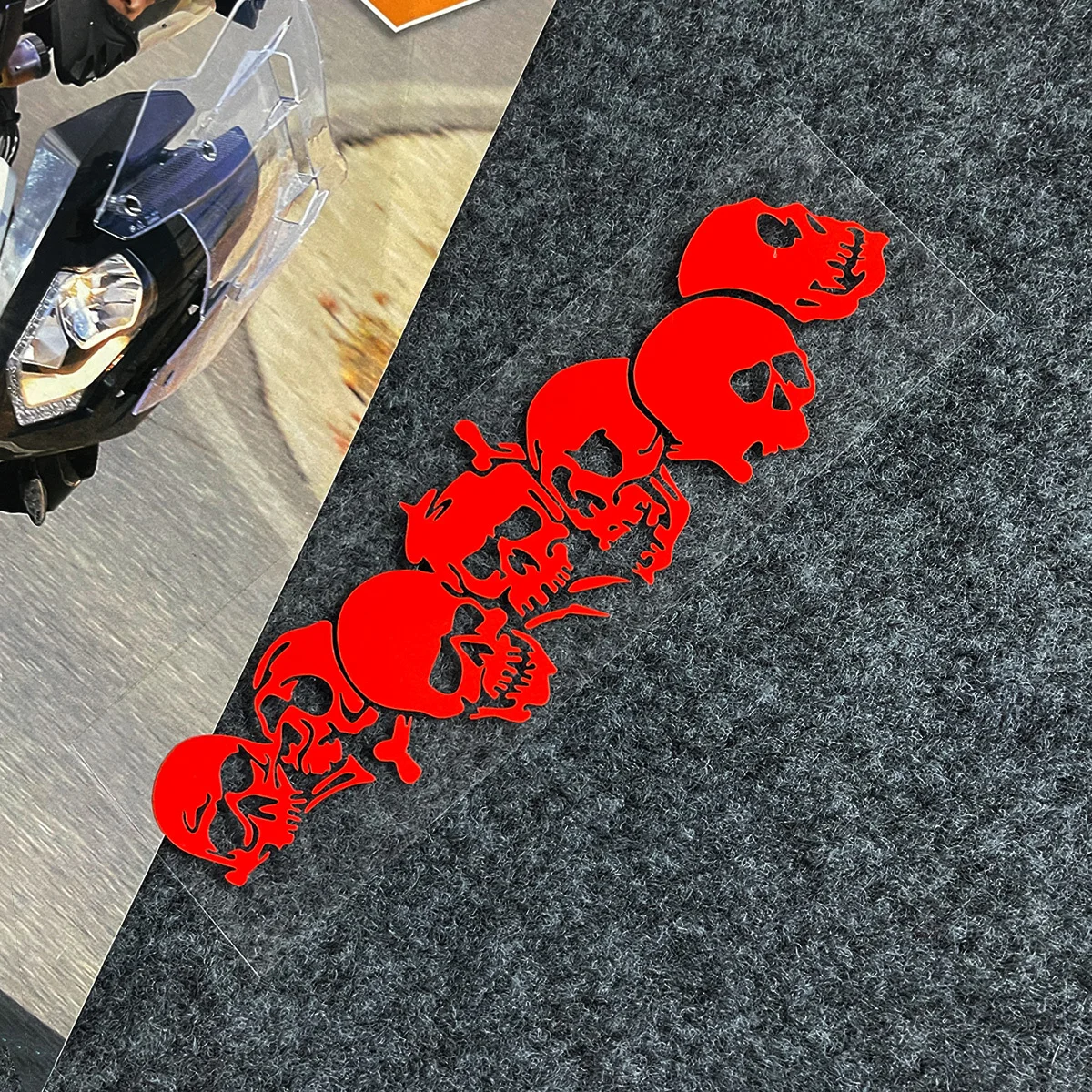 Waterproof Skull Totem Decals Rearview Mirror Stickers for Car Motorcycle Truck Bicycle Scratch Hiding Decor
Waterproof Skull Totem Decals Rearview Mirror Stickers for Car Motorcycle Truck Bicycle Scratch Hiding Decor