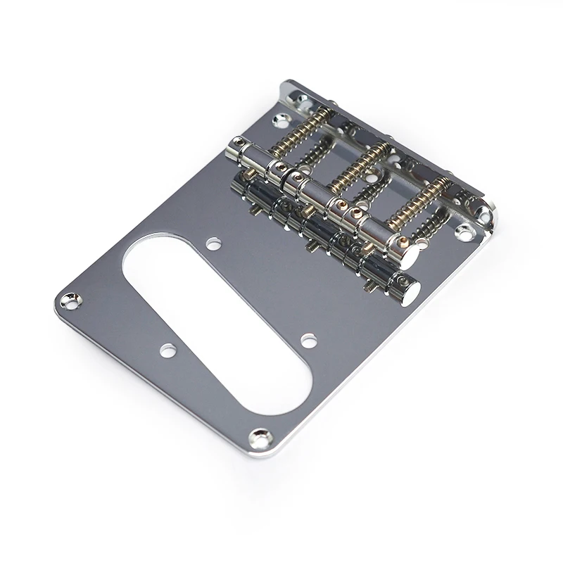 Top-Loading 96.5x80MM 3 Saddle Bridge For TL 6 String Electric Guitar Chrome Music Accessories
Top-Loading 96.5x80MM 3 Saddle Bridge For TL 6 String Electric Guitar Chrome Music Accessories