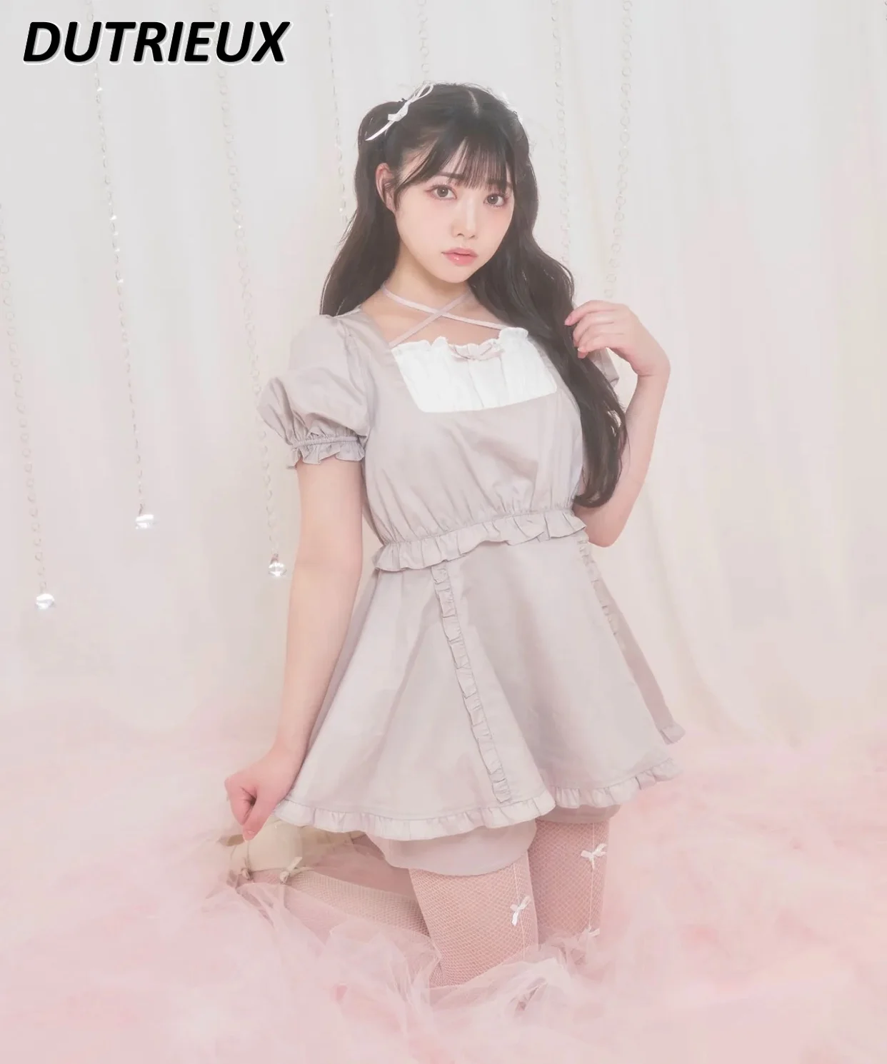 Japanese Style Two-Piece Sets for Women Fashion Ladies Short Sleeve Top and Shorts Set 2024 New Spring Summer Casual Outfits
Japanese Style Two-Piece Sets for Women Fashion Ladies Short Sleeve Top and Shorts Set 2024 New Spring Summer Casual Outfits