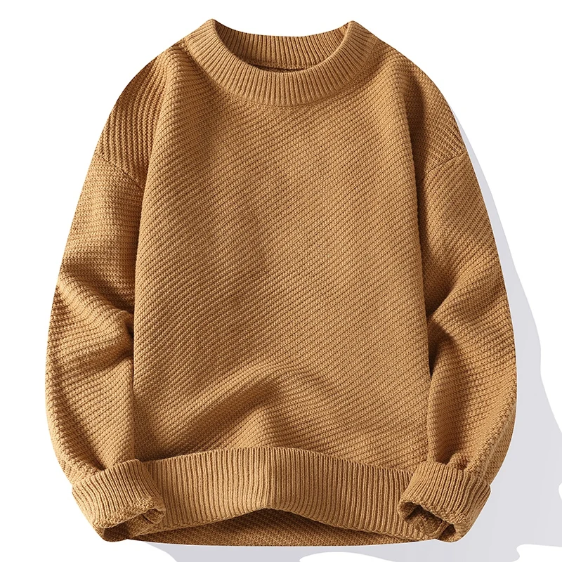 Мужская трикотажная кофта свободного кроя с круглым вырезом, осенне-зимняя, модная, брендовая, премиум-класса, однотонная, базовая
Мужская трикотажная кофта свободного кроя с круглым вырезом, осенне-зимняя, модная, брендовая, премиум-класса, однотонная, базовая