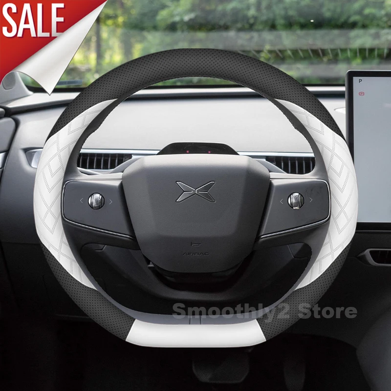 Leather Car Steering Wheel Cover For Xpeng MONA M03 2024 2025 wear-resistant Auto Steering Wheel Cover interior Accessories
Leather Car Steering Wheel Cover For Xpeng MONA M03 2024 2025 wear-resistant Auto Steering Wheel Cover interior Accessories