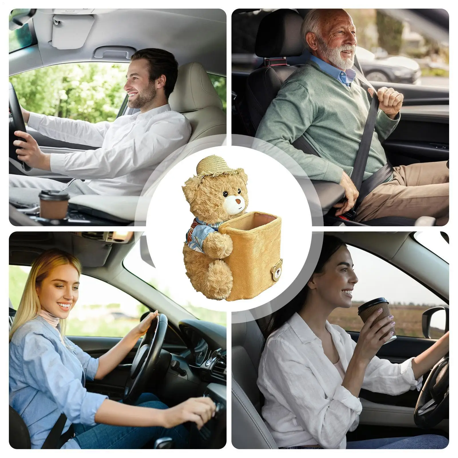 Tissue Holder For Car 2-in-1 Plush Bear Garbage Can Auto Armrest Tissue Box For Family Outings Camping SUVs RVs Sedans Trucks
Tissue Holder For Car 2-in-1 Plush Bear Garbage Can Auto Armrest Tissue Box For Family Outings Camping SUVs RVs Sedans Trucks