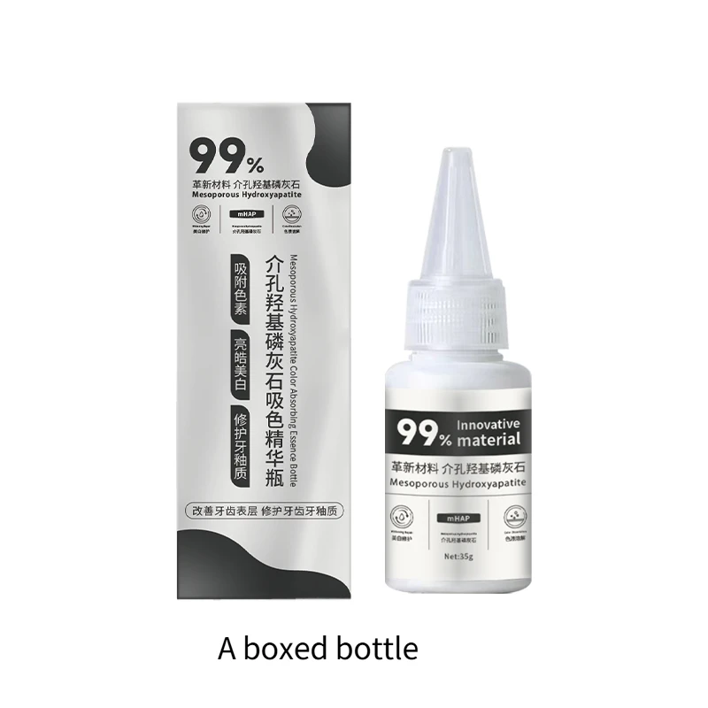 Dental Oral Care Material Mesoporous Hydroxyapatite Color Absorbing Essence Bottle Glazed Biomimetic Mineralized Tooth Protector
Dental Oral Care Material Mesoporous Hydroxyapatite Color Absorbing Essence Bottle Glazed Biomimetic Mineralized Tooth Protector
