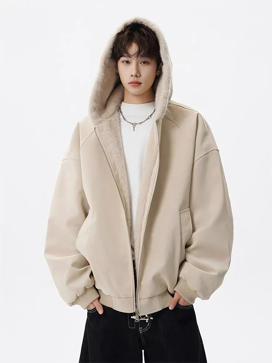 Мужская винтажная американская утепленная куртка из хлопка с флисовой подкладкой и внешней отделкой из искусственной кожи, свободного кроя, зимнее пальто, модная уличная одежда
Мужская винтажная американская утепленная куртка из хлопка с флисовой подкладкой и внешней отделкой из искусственной кожи, свободного кроя, зимнее пальто, модная уличная одежда