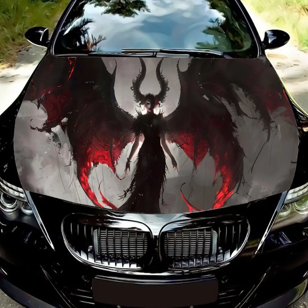 Mystic Winged Beast Car Vinyl Wrap, PVC Waterproof Car Hood Sticker, Self-Adhesive Scratch-Resistant Stickers for Engine Cover,
Mystic Winged Beast Car Vinyl Wrap, PVC Waterproof Car Hood Sticker, Self-Adhesive Scratch-Resistant Stickers for Engine Cover,