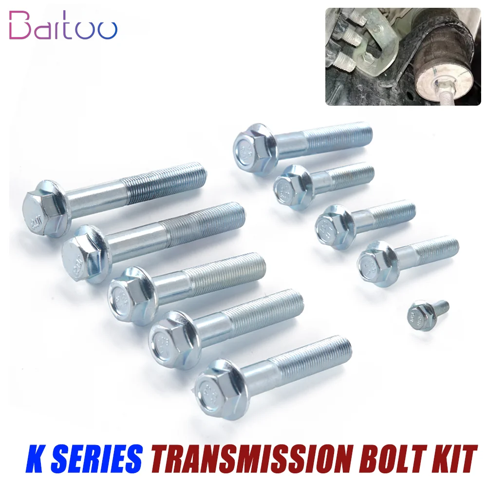 K Series Transmission Bolt Kit For Honda Acura K20 K24 K Swap Auto Transmission Bolt Kit EM1089
K Series Transmission Bolt Kit For Honda Acura K20 K24 K Swap Auto Transmission Bolt Kit EM1089 