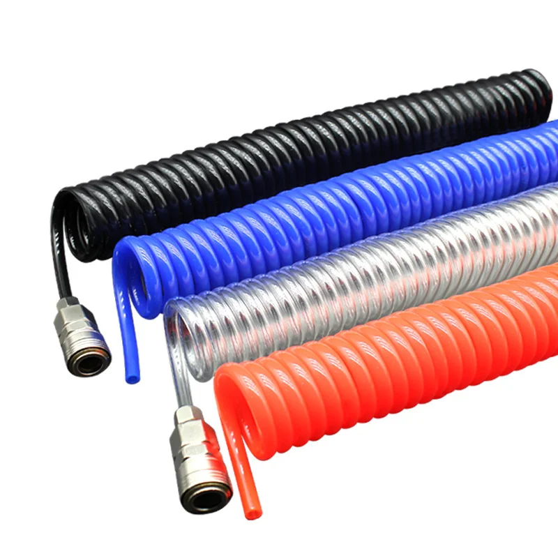 6/9/12/15M PU RED Spring Spiral Pipe with Fitting PU Air Compressor Hose Tube Flexible Air Tool with Connector Pneumatic
6/9/12/15M PU RED Spring Spiral Pipe with Fitting PU Air Compressor Hose Tube Flexible Air Tool with Connector Pneumatic 