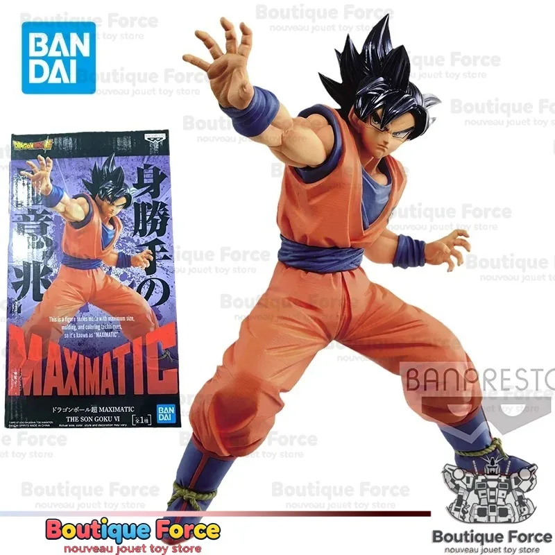 Bandai Dragon Ball Super Son Goku MAXIMATIC Action Figure Official Anime Toy Collectible Model for Kids Adults Gift Display
Bandai Dragon Ball Super Son Goku MAXIMATIC Action Figure Official Anime Toy Collectible Model for Kids Adults Gift Display