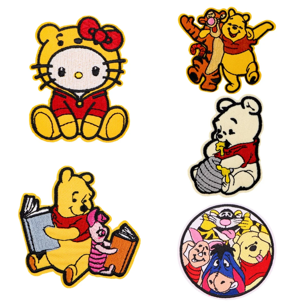 Cartoon Winnie Embroidery Patch Iron On Patches For Clothing Thermoadhesive Patches For Jackets Sewing DIY Sticker
Cartoon Winnie Embroidery Patch Iron On Patches For Clothing Thermoadhesive Patches For Jackets Sewing DIY Sticker