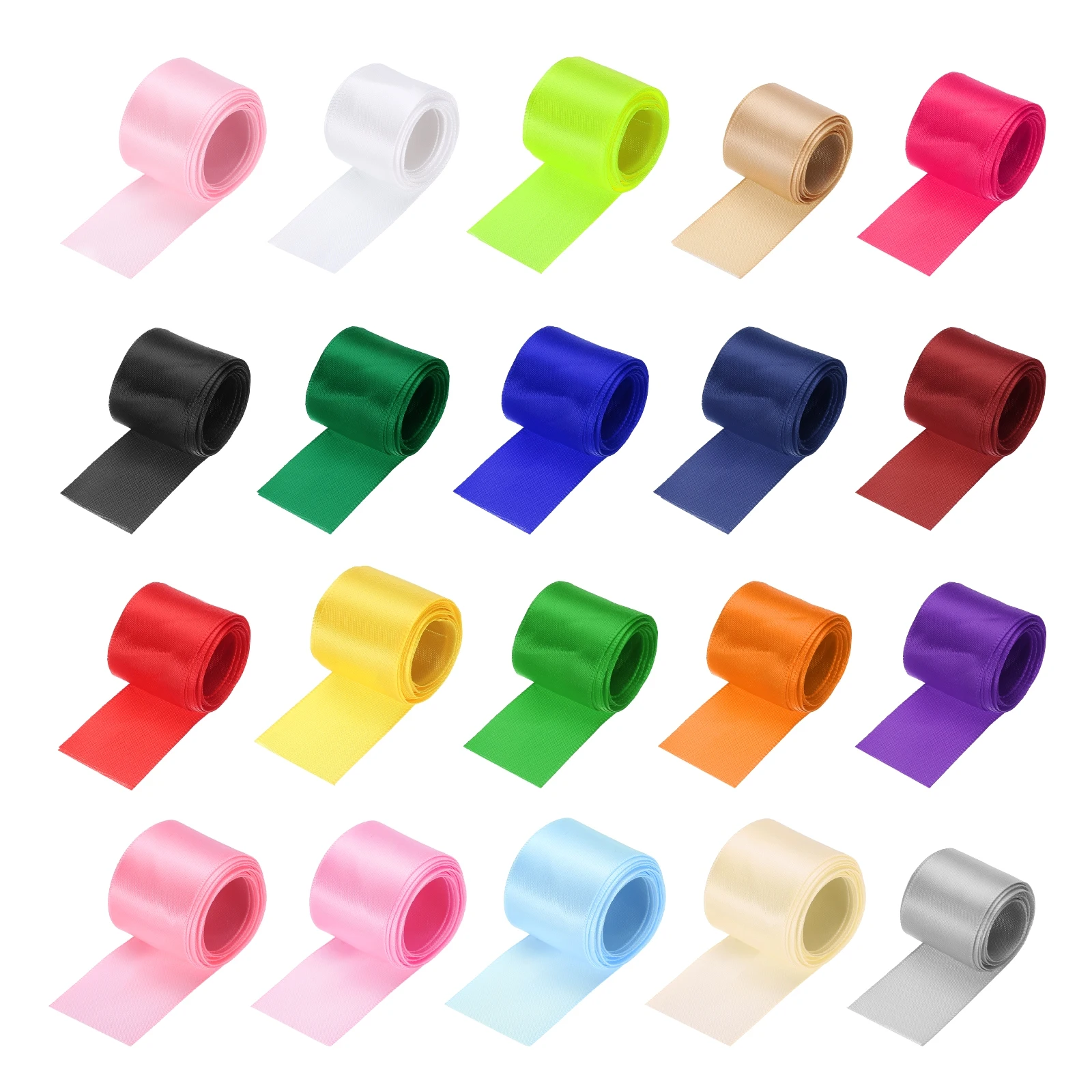 20pcs 2 Yards Satin Ribbon Crafts Bow Single Face DIY Gift Wrap Satin Ribbons for Christmas Wedding Birthday Party Decor
20pcs 2 Yards Satin Ribbon Crafts Bow Single Face DIY Gift Wrap Satin Ribbons for Christmas Wedding Birthday Party Decor