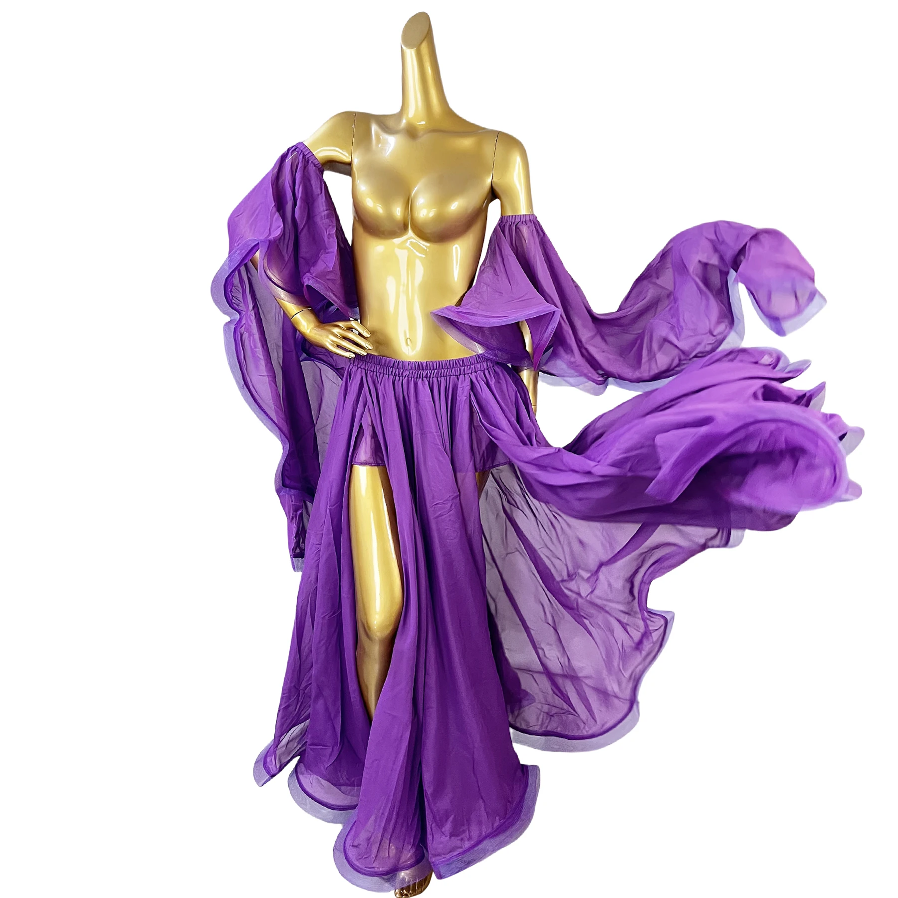 Wholesale Belly Dance Costume For Womens Chiffon Arm Band Arm Sleeves Skirt Dancing Costume Dress Armbands Performance Accessory
Wholesale Belly Dance Costume For Womens Chiffon Arm Band Arm Sleeves Skirt Dancing Costume Dress Armbands Performance Accessory