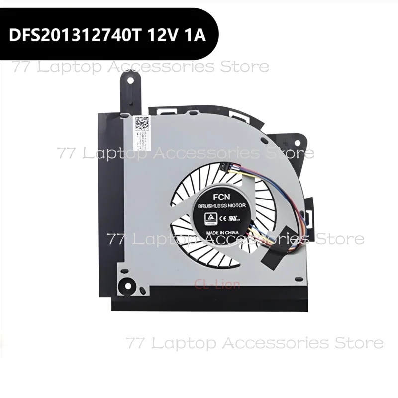 Новый вентилятор охлаждения процессора для ASUS ROG G7B G7BI G7BS AI BM DFS 201312740 T DC12V 1.0A
Новый вентилятор охлаждения процессора для ASUS ROG G7B G7BI G7BS AI BM DFS 201312740 T DC12V 1.0A