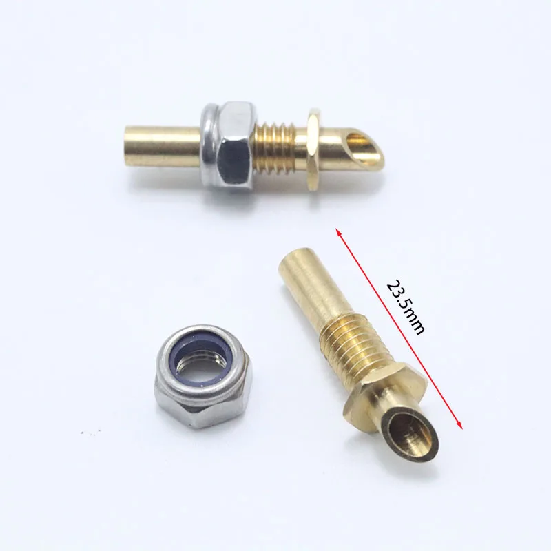 1PCS Rc Boat M5 Copper Water Cooling Nozzle Brass Stern Joint Inlet Nipple Faucet for Motor ESC Cooling System
1PCS Rc Boat M5 Copper Water Cooling Nozzle Brass Stern Joint Inlet Nipple Faucet for Motor ESC Cooling System