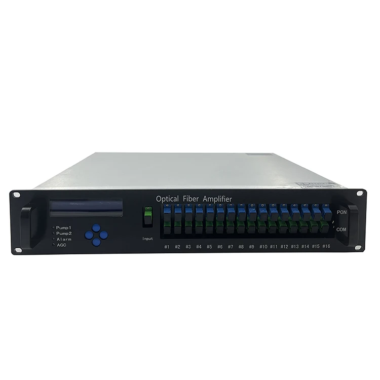 Products subject to negotiationNew Optical Fiber Amplifier 16 Port 23dBm CATV High Power 1550nm Optical Amplifier EDFA for GPON
Products subject to negotiationNew Optical Fiber Amplifier 16 Port 23dBm CATV High Power 1550nm Optical Amplifier EDFA for GPON