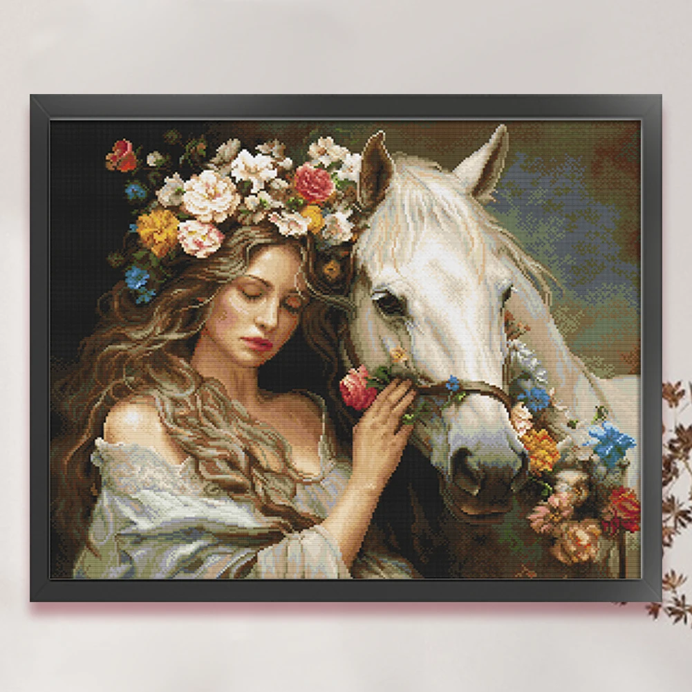 Cross Stitch Kit DIY Embroidery Art Cotton Canvas with Various Stitches Perfect for Home Decoration and Gifts
Cross Stitch Kit DIY Embroidery Art Cotton Canvas with Various Stitches Perfect for Home Decoration and Gifts