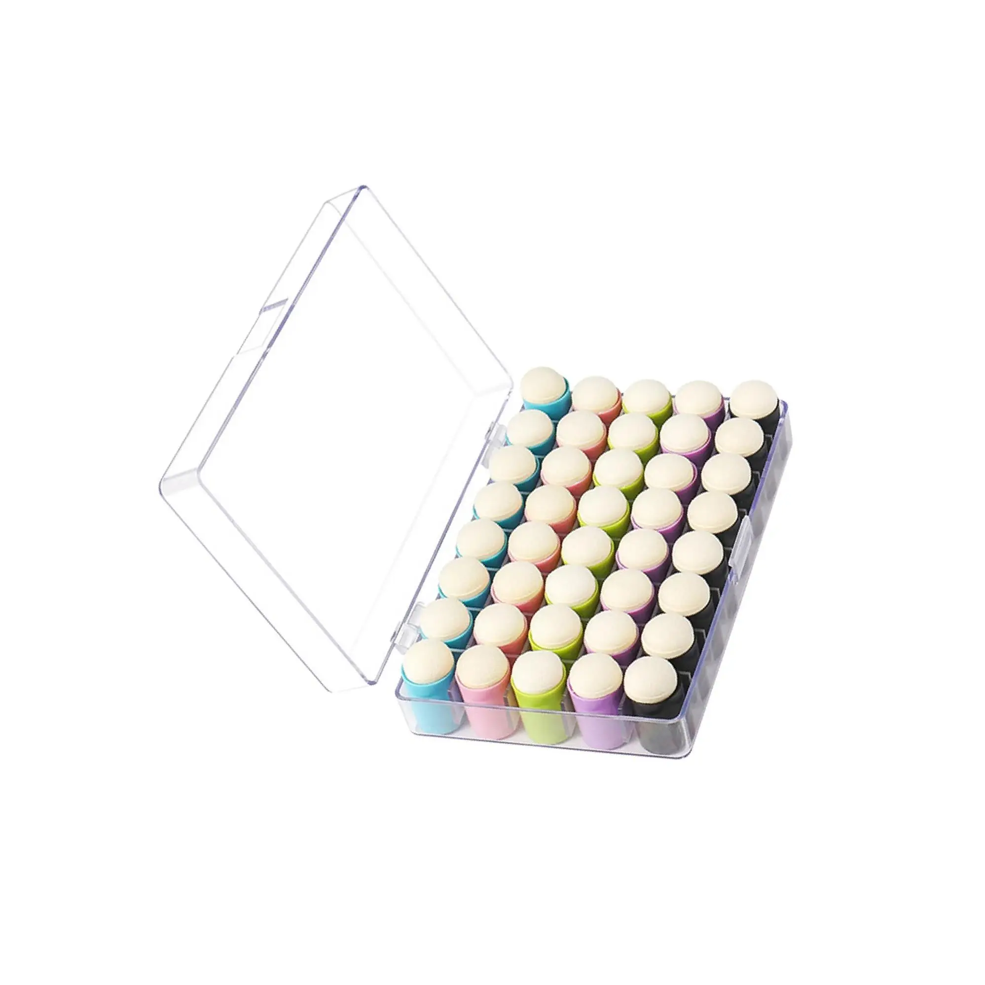 40Pc Finger Sponge Daubers Chalks Stamping Ink for Stamping Painting Drawing
40Pc Finger Sponge Daubers Chalks Stamping Ink for Stamping Painting Drawing
