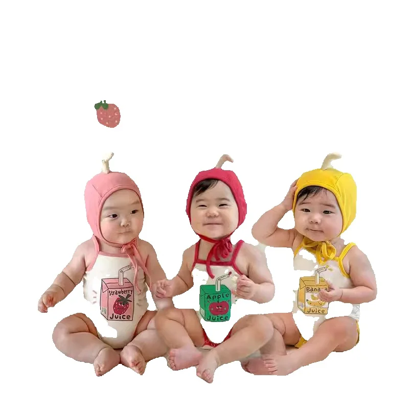 2026 Summer Korean Version Baby Jumpsuit Made Of Pure Cotton And Fruit Drinks With Baby Suspenders And Summer Belly Protection
2026 Summer Korean Version Baby Jumpsuit Made Of Pure Cotton And Fruit Drinks With Baby Suspenders And Summer Belly Protection