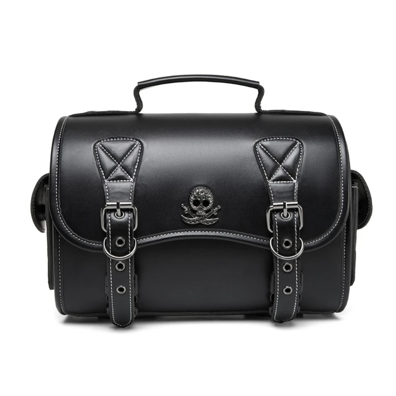 R58D Punk Style Saddlebag Universal PU Side Bag Pouch Travel Luggage Bag with 2 Straps Over Saddles Bag Motorcycle Tool Bag
R58D Punk Style Saddlebag Universal PU Side Bag Pouch Travel Luggage Bag with 2 Straps Over Saddles Bag Motorcycle Tool Bag