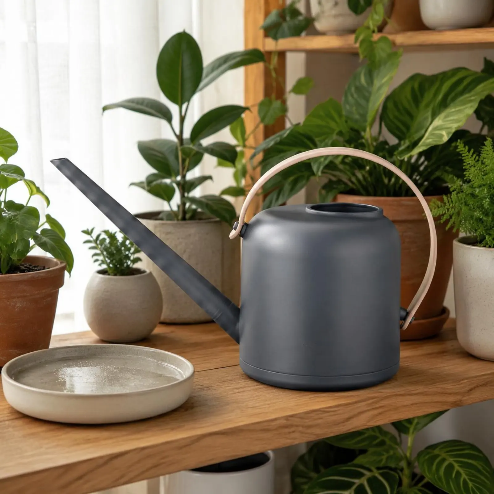 Succulent Watering Can Large Capacity Long Spout Watering Can Plant Tool Easy to Pour Water Jug for Succulents, Indoor Plants
Succulent Watering Can Large Capacity Long Spout Watering Can Plant Tool Easy to Pour Water Jug for Succulents, Indoor Plants