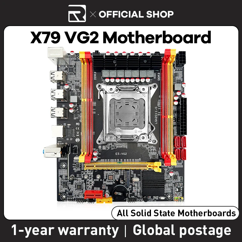 Материнская плата JIESHUO X79 VG2, Intel LGA2011 DDR3, поддерживает серверы M2 ECC E5 2680 2650V2, подходит для офиса и развлечений
Материнская плата JIESHUO X79 VG2, Intel LGA2011 DDR3, поддерживает серверы M2 ECC E5 2680 2650V2, подходит для офиса и развлечений
