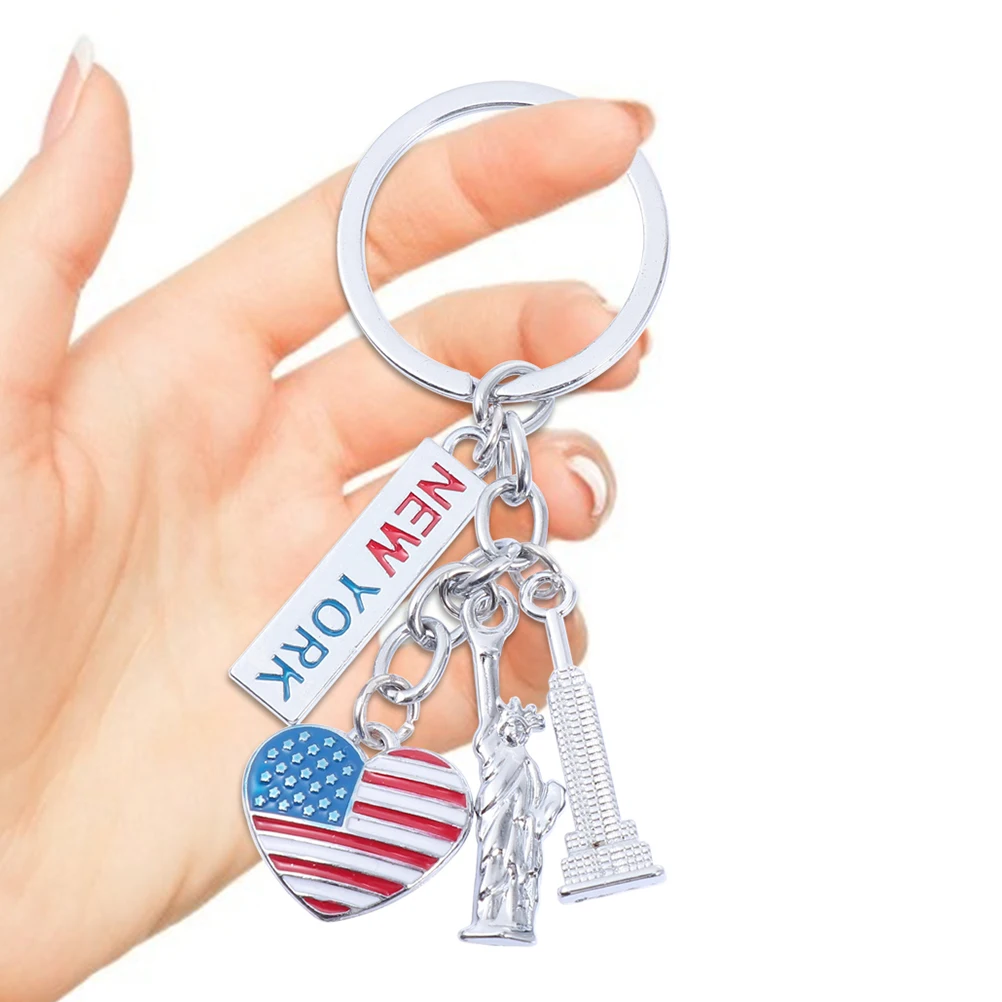 2pcs Statue of Liberty Keychain Souvenirs Durable Compact Portable Gifts Charm Accessories Wallet Decoration Hanging Bag Pendant
2pcs Statue of Liberty Keychain Souvenirs Durable Compact Portable Gifts Charm Accessories Wallet Decoration Hanging Bag Pendant