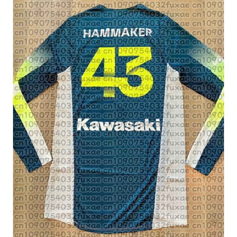 МОТО Vohland # Футболка Kawasaki Racing с длинными рукавами из джерси 20, для мужчин и женщин, весенне-осенняя спортивная футболка, детская одежда, топы
МОТО Vohland # Футболка Kawasaki Racing с длинными рукавами из джерси 20, для мужчин и женщин, весенне-осенняя спортивная футболка, детская одежда, топы