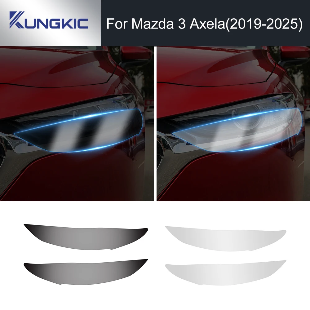 TPU Car Headlight Protective Film Anti-Scratch Transparent Smoked Black For Mazda 3 Axela 2019 2020 2021 2022 2023 2024 2025
TPU Car Headlight Protective Film Anti-Scratch Transparent Smoked Black For Mazda 3 Axela 2019 2020 2021 2022 2023 2024 2025