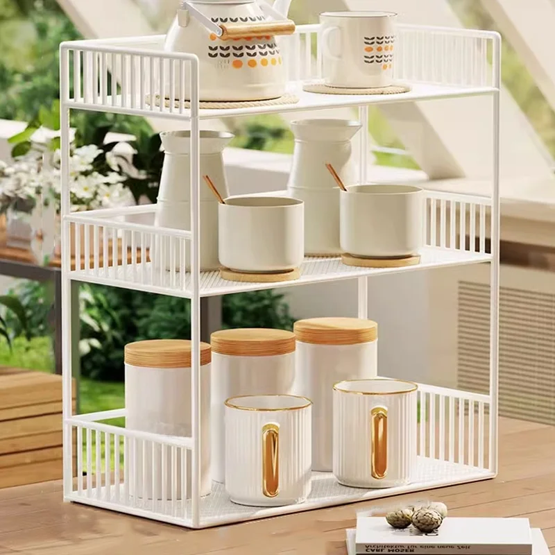 Kitchen Table Cup Holder Multi-Layered Desktop Organizer Metal Material Living Room Cup Rack Snack Stand Home Bathroom Tools
Kitchen Table Cup Holder Multi-Layered Desktop Organizer Metal Material Living Room Cup Rack Snack Stand Home Bathroom Tools