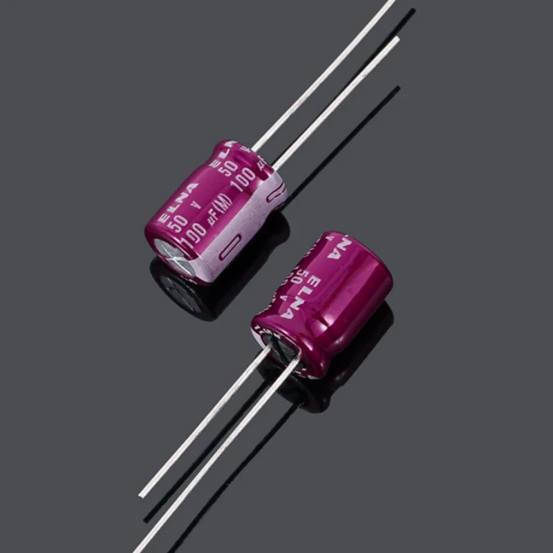50-10pcs RA3 50V100UF ELNA Purple Red Robe RA3 Series 50v100uF 8x12mm Audio Filter Electrolytic Capacitor
50-10pcs RA3 50V100UF ELNA Purple Red Robe RA3 Series 50v100uF 8x12mm Audio Filter Electrolytic Capacitor