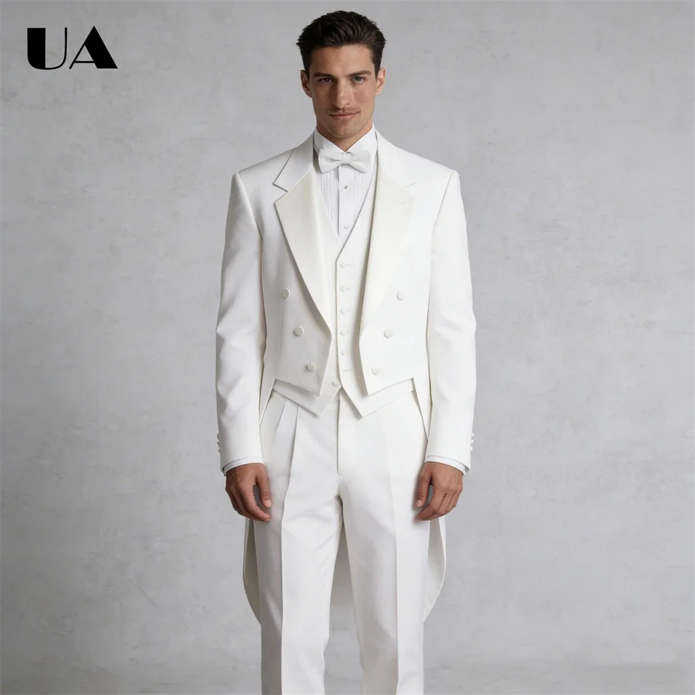 Retro 3-Piece Tailcoat Suit Set Including Jacket Vest Pants, Magician Stage Performance Suit Attire Pageant Suits
Retro 3-Piece Tailcoat Suit Set Including Jacket Vest Pants, Magician Stage Performance Suit Attire Pageant Suits