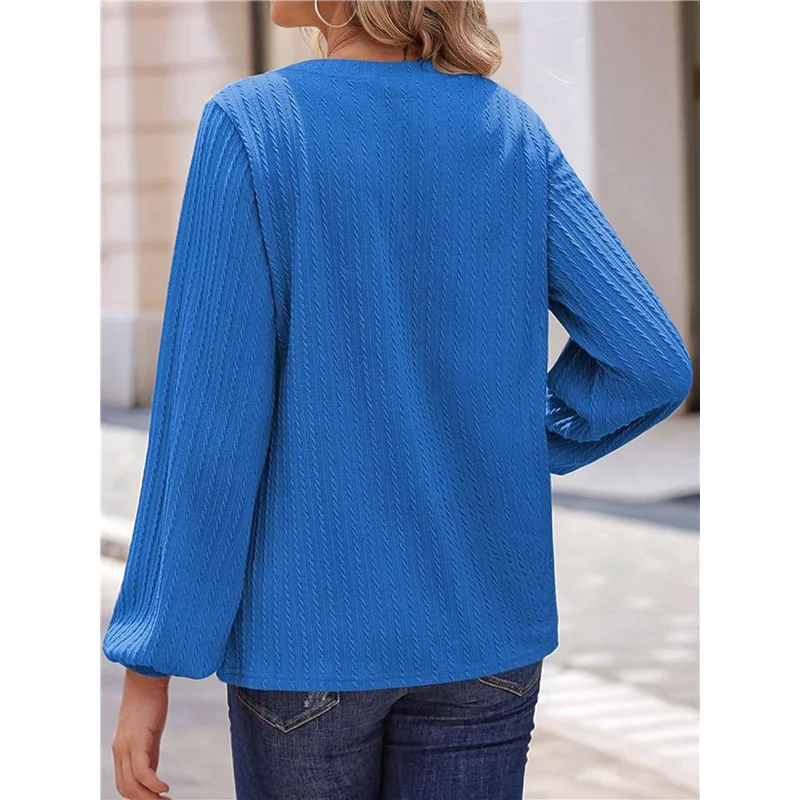 ABRT-Women's Long Sleeve Tops V Neck Lantern Sleeve Blouse Dressy Casual Ribbed Knit Tunics Loose Fit Fall Shirts 2025
ABRT-Women's Long Sleeve Tops V Neck Lantern Sleeve Blouse Dressy Casual Ribbed Knit Tunics Loose Fit Fall Shirts 2025