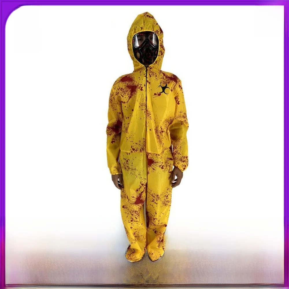 Одежда для косплея на Хэллоуин, одежда для взрослых, родителей и детей, биологический бар, асфера, зомби, кризис, радиационный костюм, длинный костюм свека 
Одежда для косплея на Хэллоуин, одежда для взрослых, родителей и детей, биологический бар, асфера, зомби, кризис, радиационный костюм, длинный костюм свека