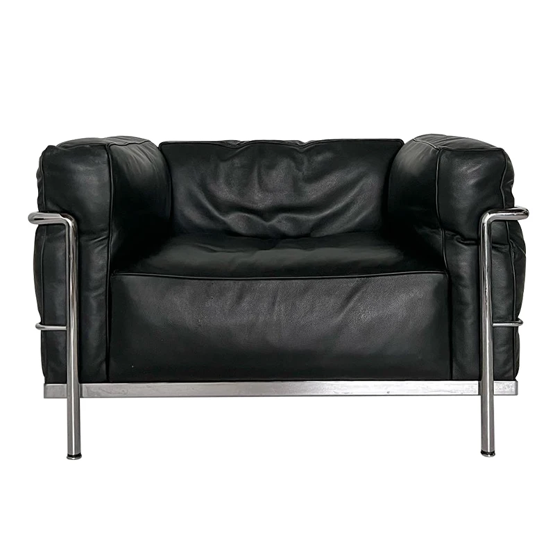 Leather sofa living room Bauhaus single chair leather art matte leather art
Leather sofa living room Bauhaus single chair leather art matte leather art