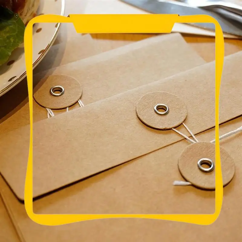40 Pcs Brown Envelopes With String Tie Closure Project Pockets Document Organizer, 4.53 X 6.7 Inches (Brown)
40 Pcs Brown Envelopes With String Tie Closure Project Pockets Document Organizer, 4.53 X 6.7 Inches (Brown)