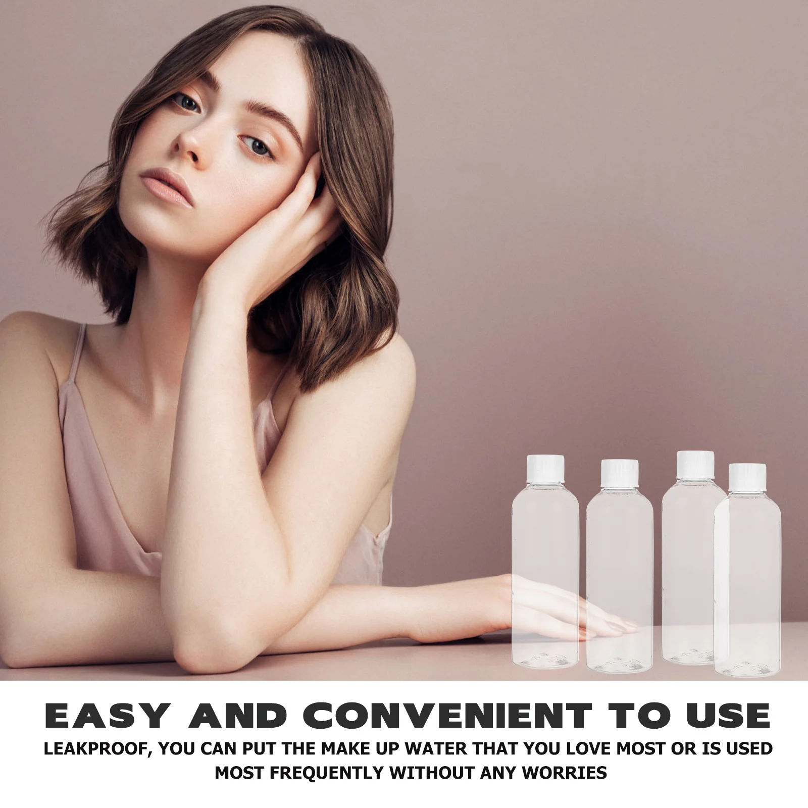 10Pcs Leakproof Transparent Plastic Bottles Portable Refillable Travel Dispenser Empty Container Lightweight Makeup
10Pcs Leakproof Transparent Plastic Bottles Portable Refillable Travel Dispenser Empty Container Lightweight Makeup