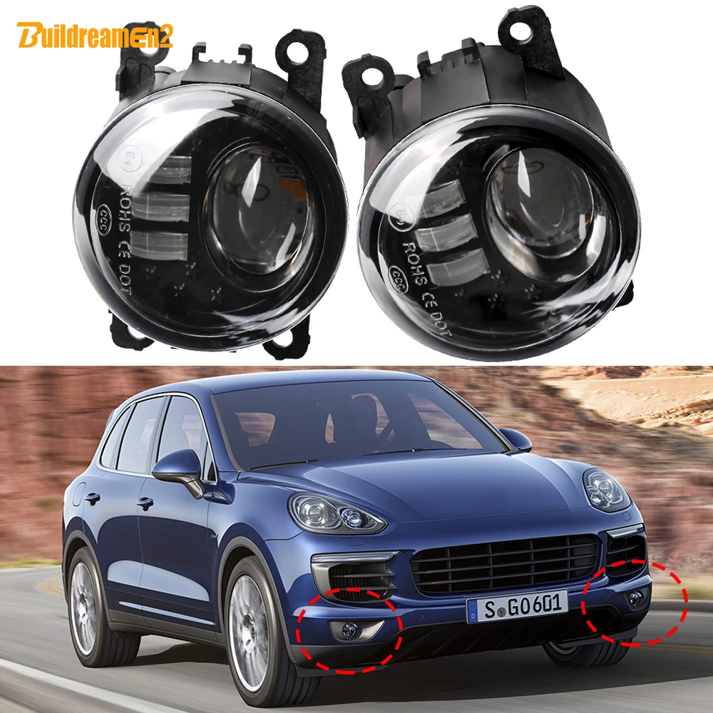 2 X Car Driver + Passenger Side LED Lens Fog Light Assembly 30W H11 For Porsche Cayenne 92A 958 2010 2011 2012 2013 2014 2015
2 X Car Driver + Passenger Side LED Lens Fog Light Assembly 30W H11 For Porsche Cayenne 92A 958 2010 2011 2012 2013 2014 2015